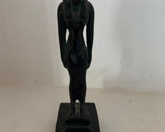 Item #265   $200   Bronze Egyptian pharoah figure,  5 1/2"