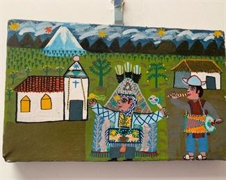 Item #601   $35    Acrylic on canvas