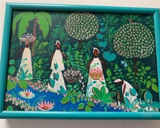 Item #64    $35   O/C Delia Reinprecht 88', 'Operenda,' 8'' x 5 1/2''