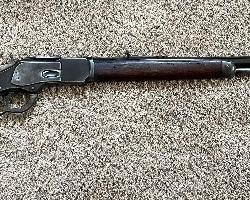 Item #107
A Very nice antique model 1894 Lever action Winchester carbine in .38 caliber , with an highly sought after Octagon barrel.
This rifle is serial #430828B and was made in 1898.
It’s a great condition 100+ year old rifle and the mechanics of the rifle are very good.
Highly sought after Lever Action Winchester.
Cost: $4850.00