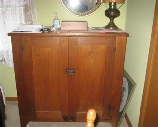 ANTIQUE JELLY CUPBOARD
