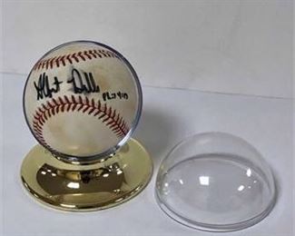 Albert Belle Autographed Baseball 