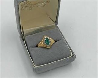 Klein JC 10K Gold Ring 