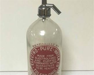 Vintage Fizz Seltzer Bottle