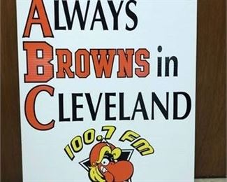 WMMS Buzzard Last Game at Cleveland Stadium Poster 