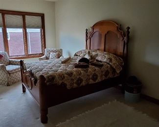 Beautiful antique bed