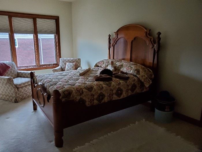 Beautiful antique bed