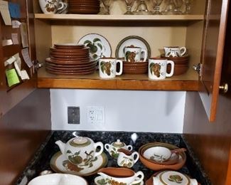 Mid century Stangl Orchard Song