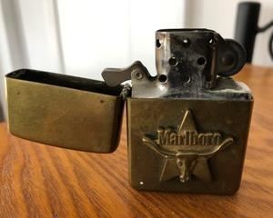 Zippo longhorn lodestar lighter, a rare find.