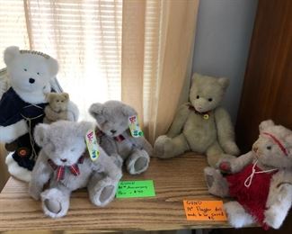 GUND collectable bears.