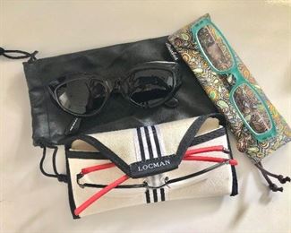 $40 ea Kenneth Cole sunglasses SOLD ,  Lochman Italy and $20 Calabria glasses 