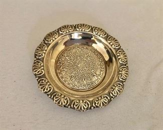 $35 Small sterling silver mini dish. 2.75" diam. 