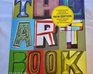 $20 The Art Book - never opened New.  11.75" H x 10.25" W. 