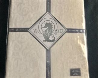 $50 Waterford Linen Tablecloth unopened new 