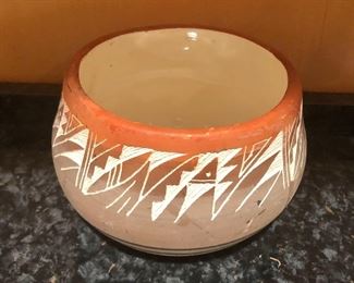 $40 Signed Begay Navajo bowl #2 