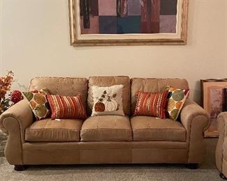 Hancock & Moore Leather Couch