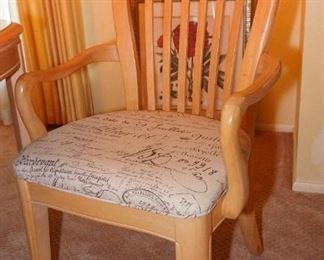 Bernhardt dining table and chairs