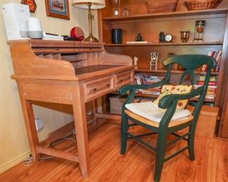 Thomasville roll-top desk