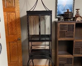 Terrarium, 87.5”H x 19.5” x 19.5”, $125