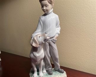 Lladro "My Loyal Friend", 10"H, was $195, NOW $145