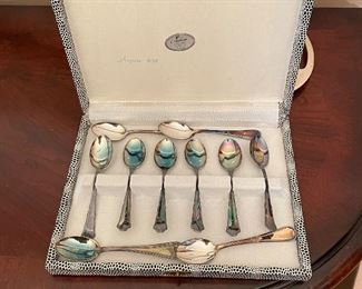 Silver plate coffee spoons, was $10, NOW $6