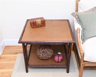 Rattan Side Tables 