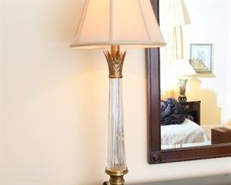 Waterford Crystal Table Lamps (Pair)