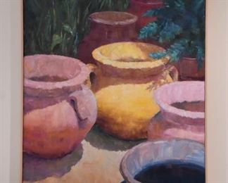 Ellie Giffin - Clay Series V - Oil on Canvas