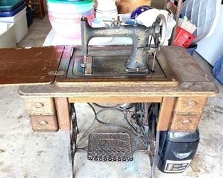 Antique sewing machine