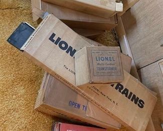 vintage lionel train set
