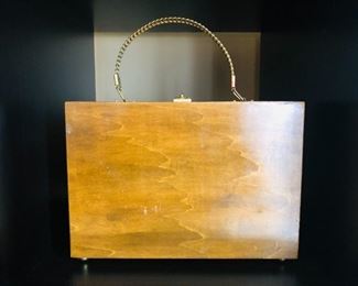 Wood Box Purse