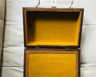 Wood Box Purse