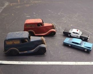 Vintage Metal Cars