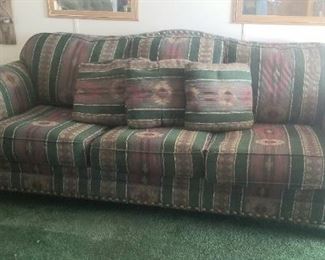 South- western style sofa