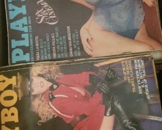 70's Vintage Playboy collection, sold as lot