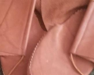 Leather moccasins 