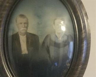 Several curved blown glass frames