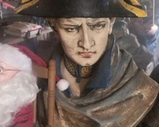 Great plaster statue of Bonaparte 
