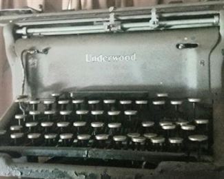 Antique Brother's typewriter