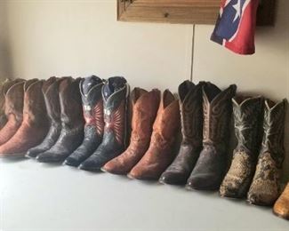 Some of the boots