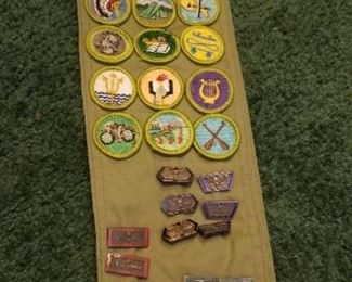 Boy scout badges
