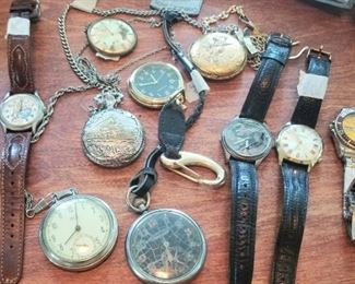 Pocket and men's watches