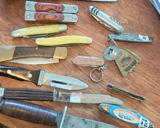 A selection of knives