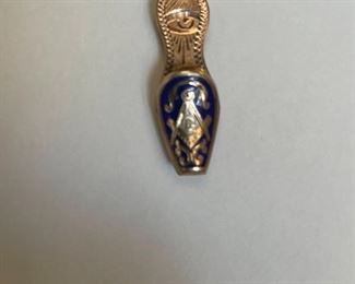 Masonic Lapel Pin Blue Slipper Collectible Rare 14th Degree