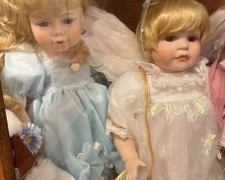 Madame Alexander and porcelain doll collectibles