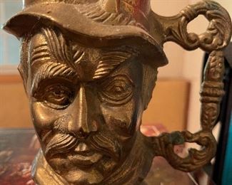 Teddy Roosevelt Brass mug