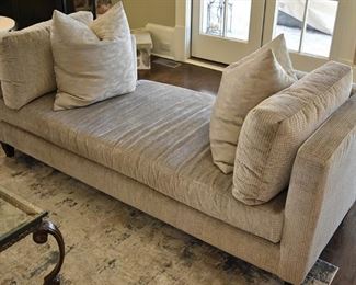 two-armed chaise lounge by Bernhardt