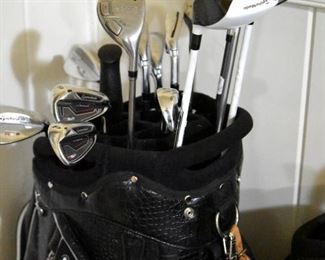 golf clubs (2 sets)