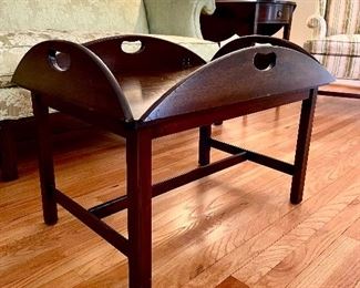 Mahogany butler table 