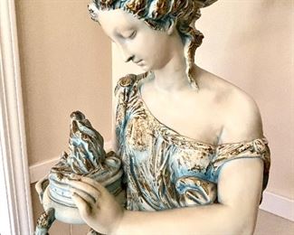 Detail of floor lamp